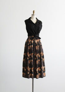 harvest moon midi skirt