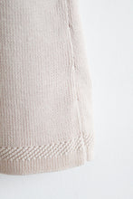 putty pink silk knit tee (m)
