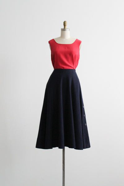 nightwood wool midi skirt