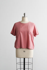 ballet pink FLAX tee
