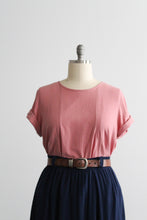 ballet pink FLAX tee