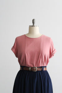 ballet pink FLAX tee
