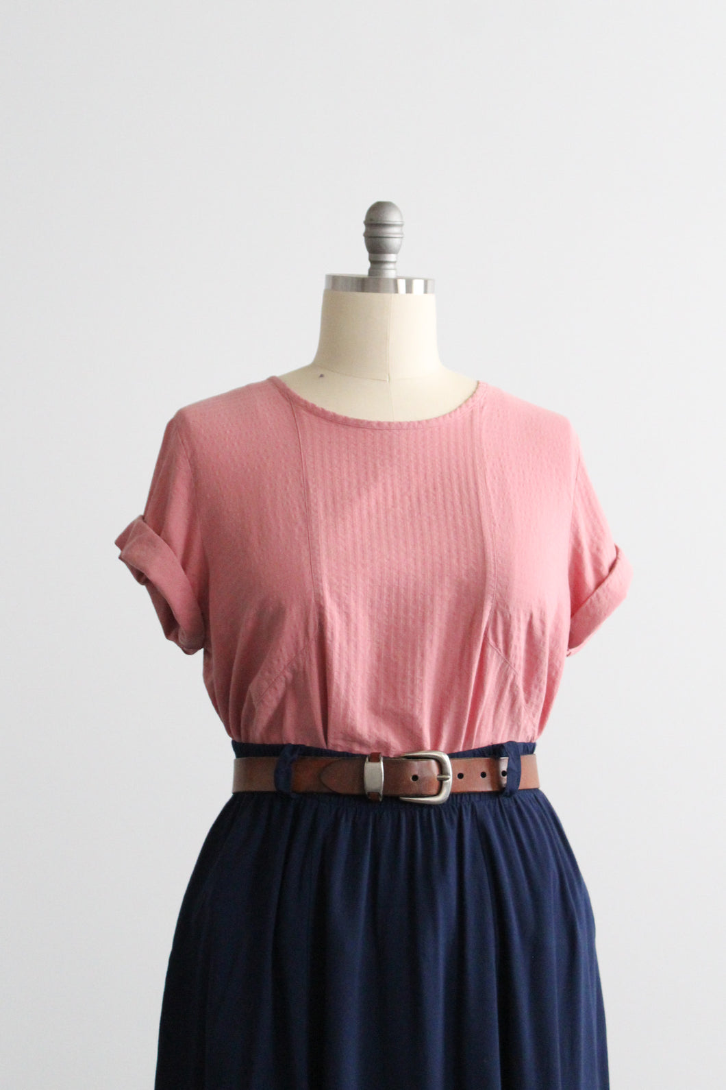 ballet pink FLAX tee