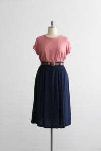 ballet pink FLAX tee