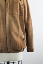 tobacco suede bomber