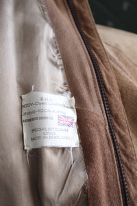 tobacco suede bomber