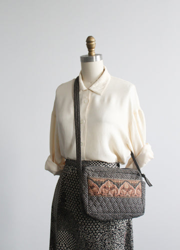 quilted shoulder bag