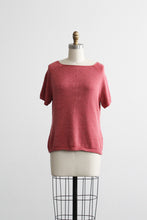 rhubarb knit tee