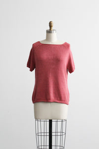 rhubarb knit tee