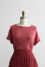rhubarb knit tee
