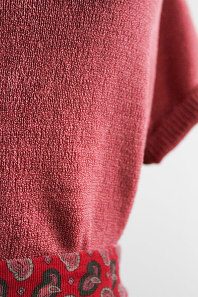 rhubarb knit tee