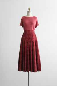 rhubarb knit tee