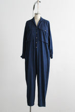 indigo denim flight suit (m/l)