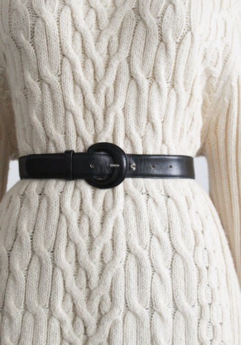 nocturne leather belt