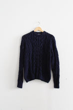 silk fisherman sweater
