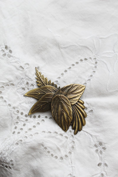 lustreleaf brooch