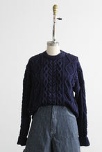 silk fisherman sweater