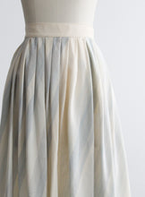 cumulus silk midi skirt
