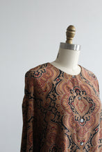 silk paisley blouse