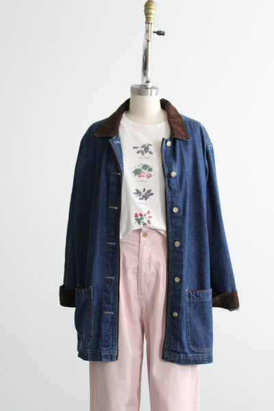 nantucket denim chore coat