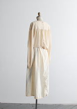 cumulus silk midi skirt