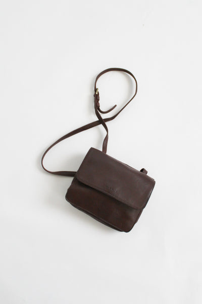saddle leather shoulder bag