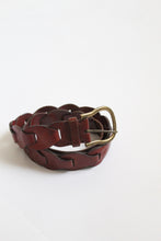 horseshoe leather belt