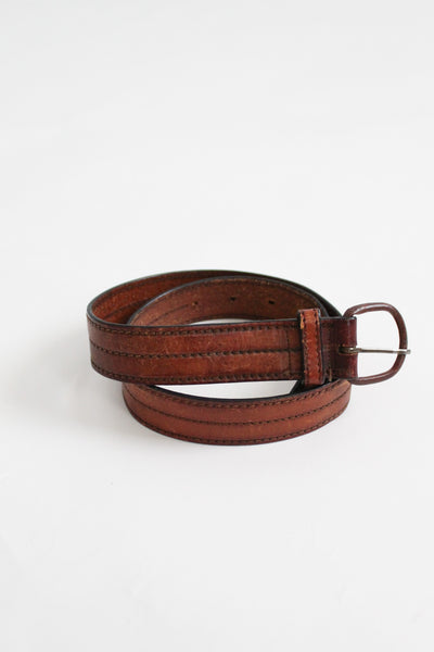 saddle leather belt (m)