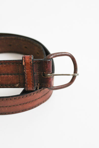 saddle leather belt (m)