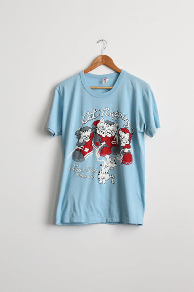 catnap graphic tee