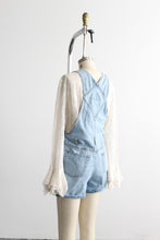 sunfaded short overalls