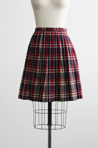all apologies pleated mini skirt