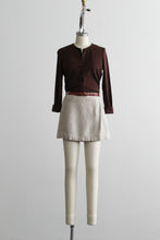 sandstone linen skort