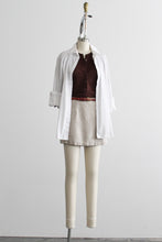 sandstone linen skort