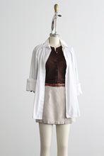 sandstone linen skort