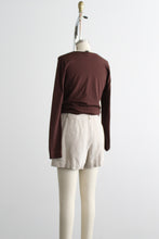 sandstone linen skort