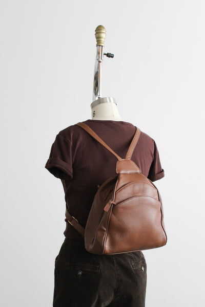honey brown backpack