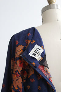 autumn leaves day dress
