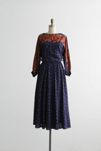 autumn leaves day dress