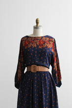 autumn leaves day dress