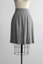 gingham summer skirt