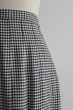 gingham summer skirt