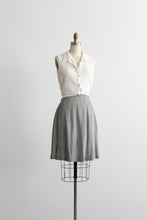 gingham summer skirt