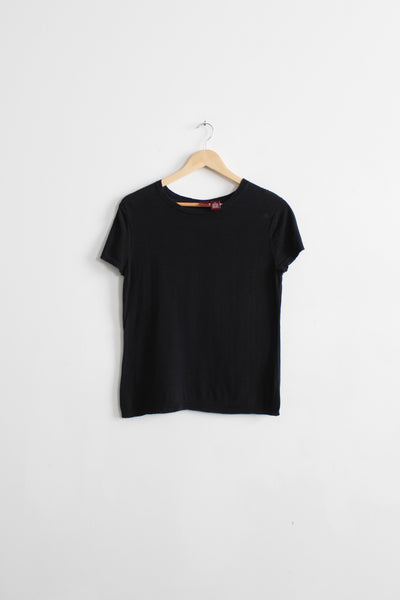 inkwell silk knit tee (s/m)
