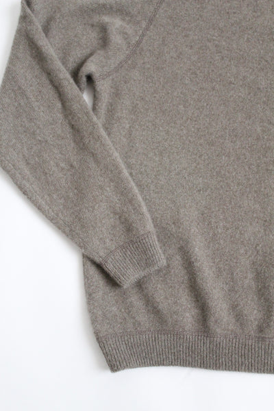 CASHMERE morel raglan pullover