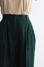 evergreen wool trousers