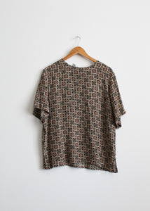 foulard silk tee