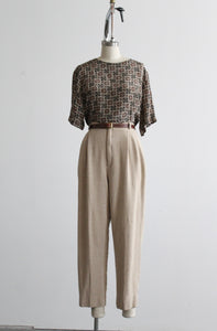 sand dune woven trousers