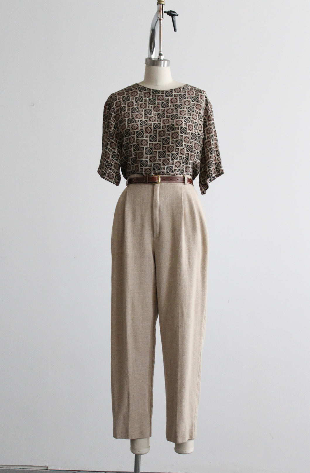 sand dune woven trousers