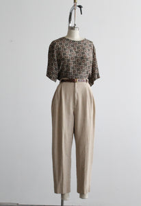 sand dune woven trousers